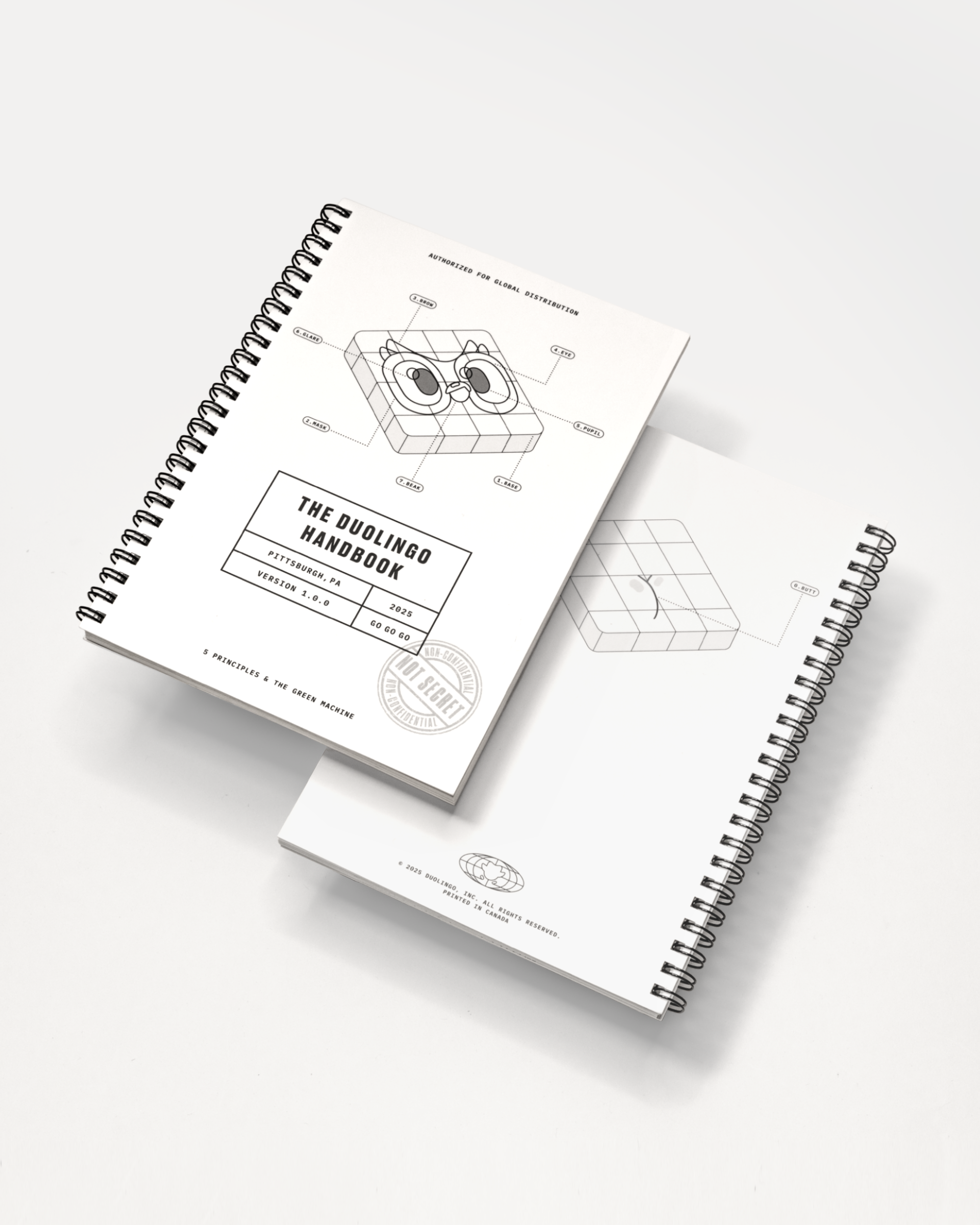 Duolingo Company Culture Handbook – Spiral Bound Guide & Free PDF