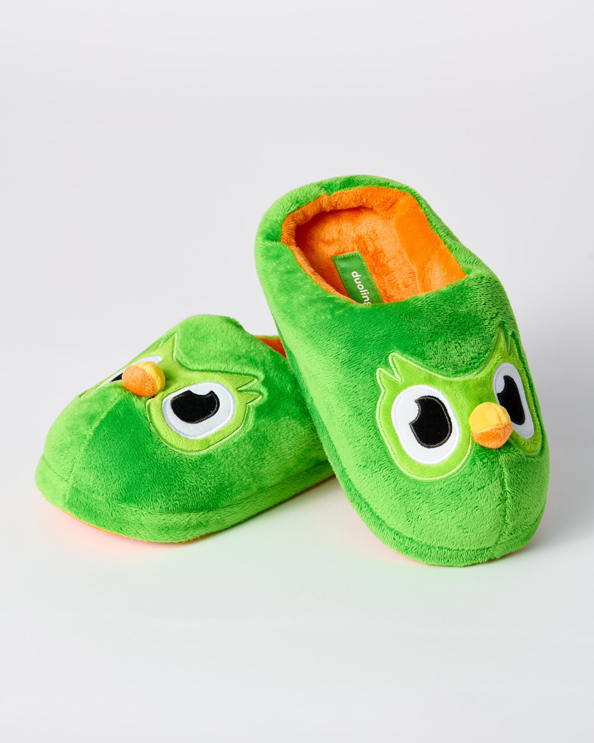 Duo Plush Slippers with Rubber Sole for Cozy Comfort