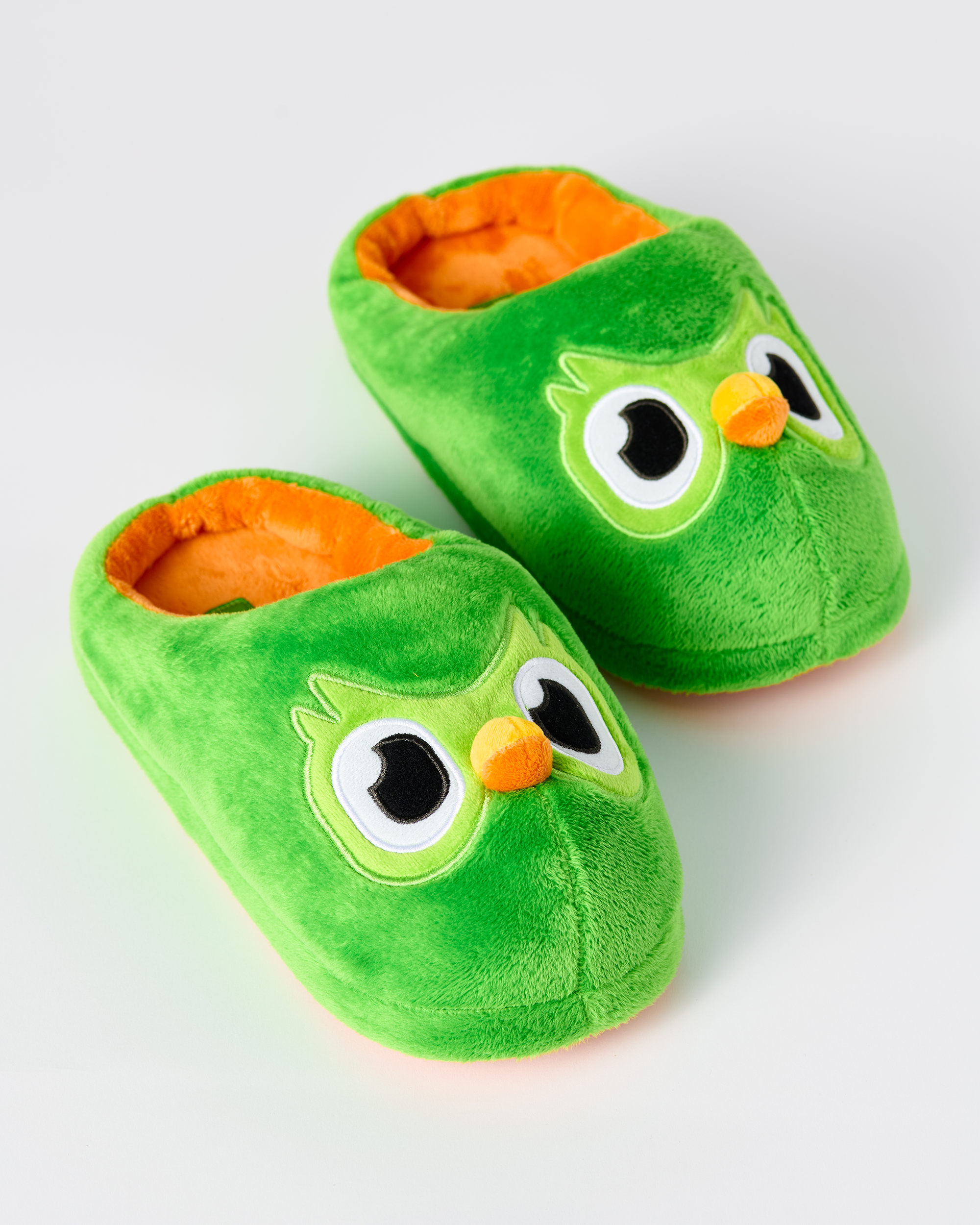 Duo Plush Slippers with Rubber Sole for Cozy Comfort