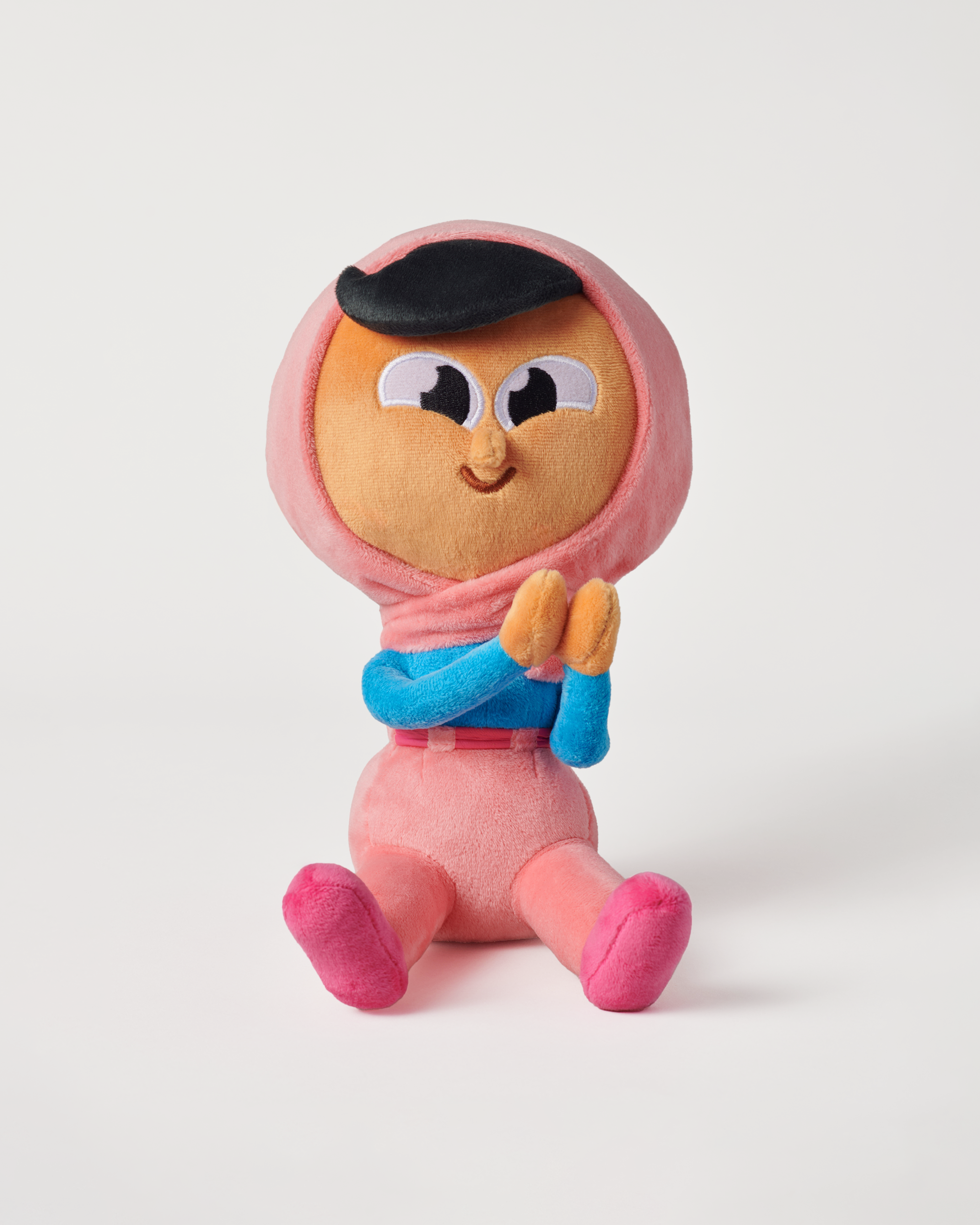 Zari Soft Plush Toy - 10" Cuddly Stuffed Animal with Bendable Arms