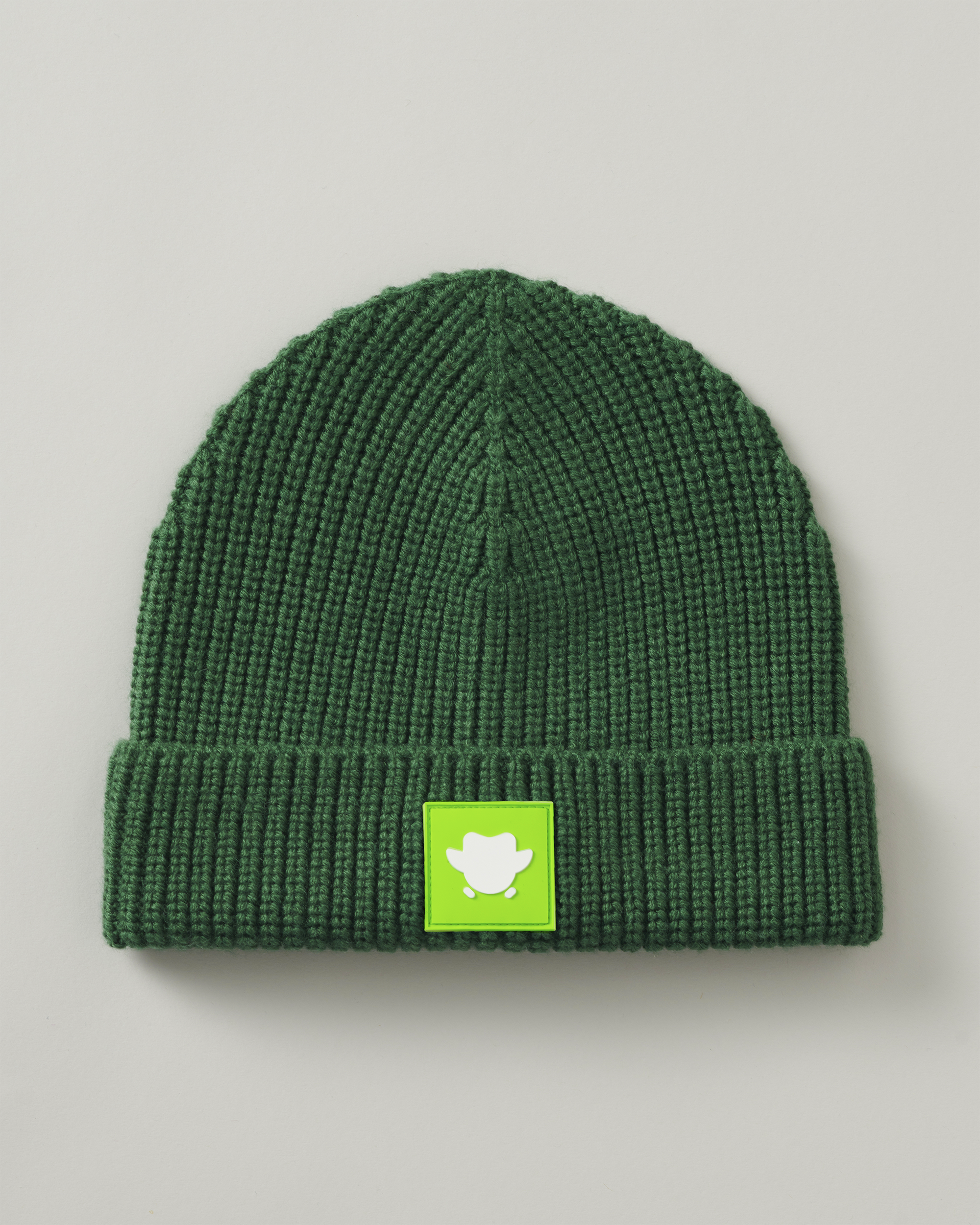 Duo Beanie Hat - Wool Blend Winter Beanie with Duo Owl Patch