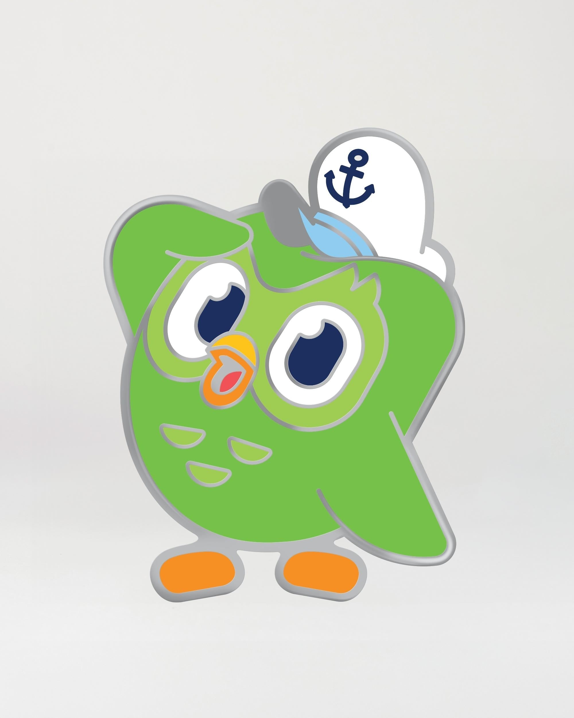 Duolingo World Cruise Enamel Pin - 1" Collectible Badge